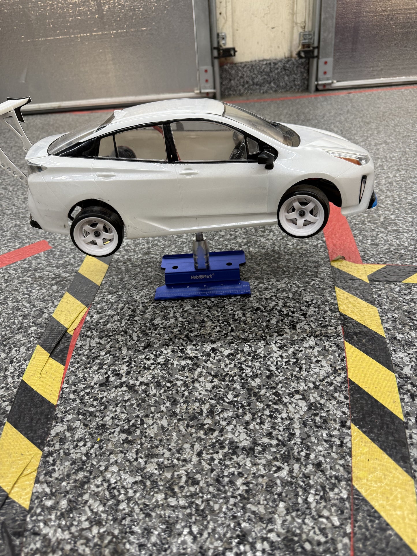 RC Car Work Station - 360° Rotating Stand with Screw Tray